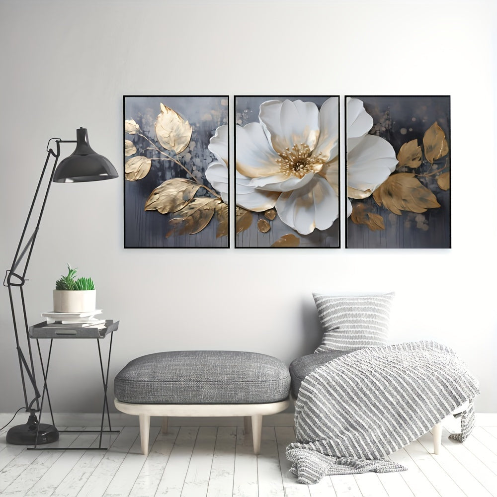 Canvas Art Set - Frameless, Vibrant Wall Decor, 15.7x23.6 inches