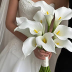 12pcs White Calla Lilies Artificial Flowers