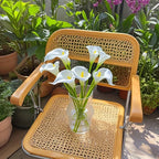 12pcs White Calla Lilies Artificial Flowers