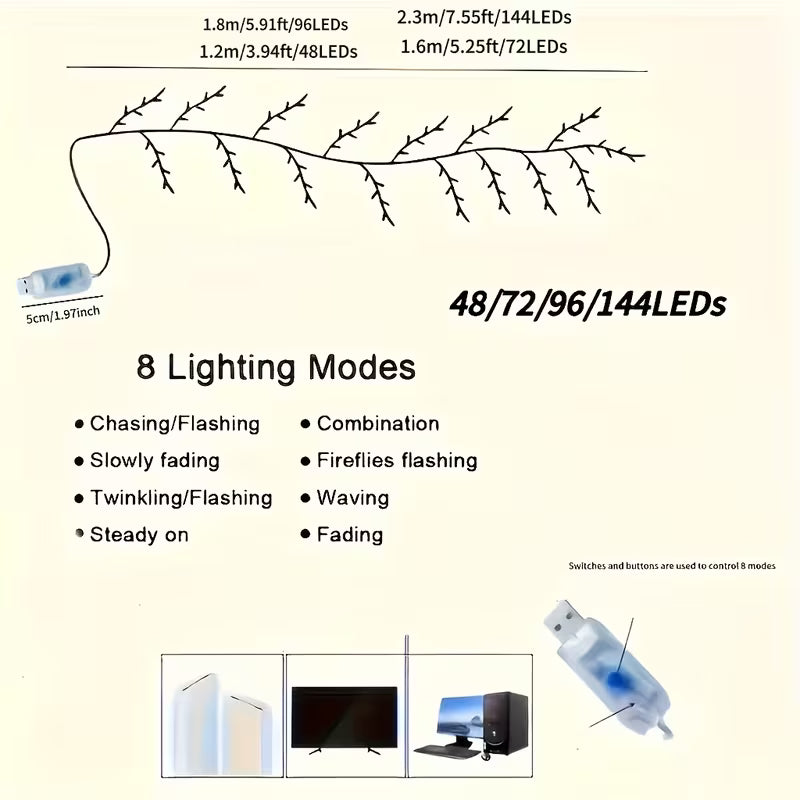 Magic Willow Vine Lamp