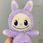 Smiling Bunny Amigurumi Labubu Inspired PDF Version