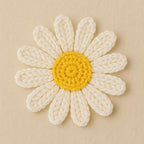 Daisy flower Garland Crochet Pattern PDF Version