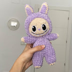 Smiling Bunny Amigurumi Labubu Inspired PDF Version
