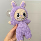 Smiling Bunny Amigurumi Labubu Inspired PDF Version